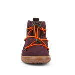 Dievčenské celoročné barefoot topánky TEX TRACK Purple Froddo G3110267-4 - 39