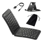 Inateck N0131 čierna / Klávesnica / Bluetooth 5.3 / skladacia / USB-C nabíjanie / 3 zariadenia (N0131_BLACK)