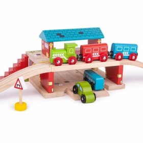 Bigjigs Rail Železničná stanica NAD cestou