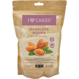 Mandľová múka BLANŠÍROVANÁ 1kg - I LOVE CAKES - I LOVE CAKES