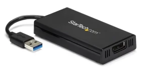 StarTech USB 3.0 na DisplayPort / Adaptér / 4K UHD / DisplayLink DL-5500 / čierna (USB32DP4K)
