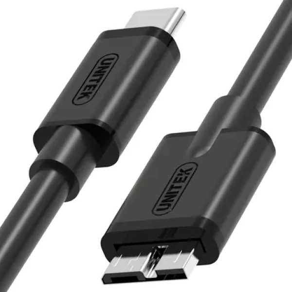 Unitek Y-C475BK čierna / Kábel USB / USB-C (M) - Micro-USB B (M) / 1 m (Y-C475BK)