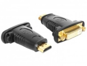 DeLock adaptér HDMI samec na DVI 24+5 pin samica (65467)