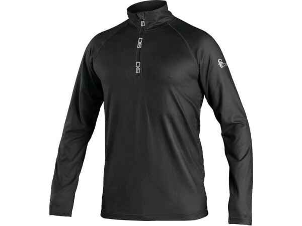 Canis CXS MALONE Pánská mikina / tričko černá 2XL 159000380096