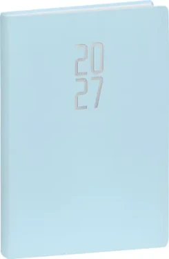 NOTIQUE Denný diár Ponza 2027 svetlo modrý / 15 x 21 cm