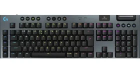 Logitech G915 X LIGHTSPEED čierna / Bezdrôtová herná klávesnica / US layout / 2.4 GHz + Bluetooth / Low-Profile (920-012698)