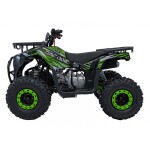 Mamido Detská benzínová štvorkolka RamiGO DISCOVERER 125CC čierno-zelená