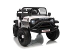 Mamido Mamido Elektrické autíčko Speed Offroad biele | 4x45W | EVA kolesá | 12V 7Ah | EKO koža