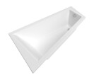 Asymetrická vaňa Laguna Idea Plus 160x100 cm akrylát ľavá ID1600LPLUS ID1600LPLUS