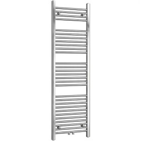 CERANO - Kúpeľňový radiátor Benito - stredové pripojenie 50mm/bočné - 460 W - chróm - 1500x450 mm CER-673851