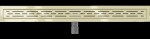 MEXEN/S - Flat M01 odtokový žľab 80 cm zlatý 1520080-15