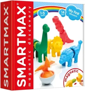 SMARTMAX Magnetická stavebnica Moji prví dinosaury