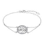Lotus Silver Nežný strieborný náramok Strom života s čírymi zirkónmi LP1746-2 / 1
