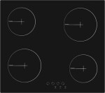 Simfer Simfer | Hob | H6.040.DECSP | Vitroceramic | Number of burners/cooking zones 4 | Touch | Black