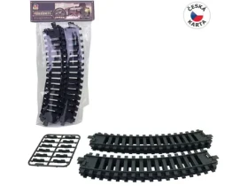 MaDe 20536 Koľaje sada zákruta 6 ks, spojky