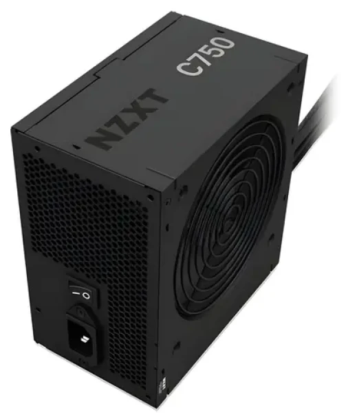 NZXT C750 Bronze čierna / PC zdroj / 750W / 120mm ventilátor / 80 PLUS Bronze / nemodulárny (PA-7B2BB-EU)