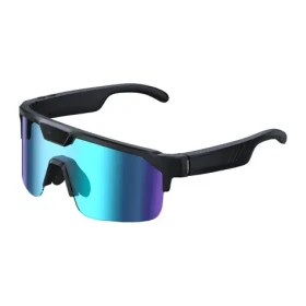 Zeblaze Q01 modrá / Športové okuliare s AI / Kamera 8 Mpx / Stabilizácia obrazu / Preklad v reálnom čase / IPX4 (Q01-Blue)
