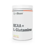 BCAA + L-glutamín - GymBeam (citrón limetka, 480 g) (115153-2-480g-lemon-lime)