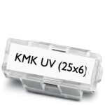Phoenix Contact 1014106 KMK UV (25X6) držiak označenie Druh montáže: káblové spony priehľadná 100 ks; 1014106