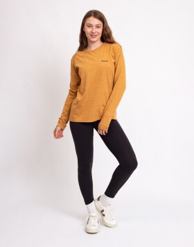 Patagonia W's L/S P-6 Logo Responsibili-Tee® Dried Mango S