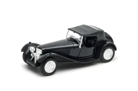 Welly Jaguar SS čierna so strechou