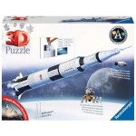 Ravensburger 3D Puzzle - Vesmírna raketa Saturn V