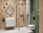 INVENA - Umývadlo na dosku GLAMOUR TREND 36cm biela CE-63-001-C