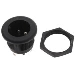 Bulgin PX0429 guľatý konektor DIN, 1 ks; PX0429