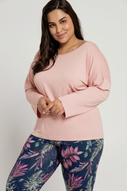 Dámske pyžamo 3013 VIVIAN 2XL-3XL pudrově růžová 2XL