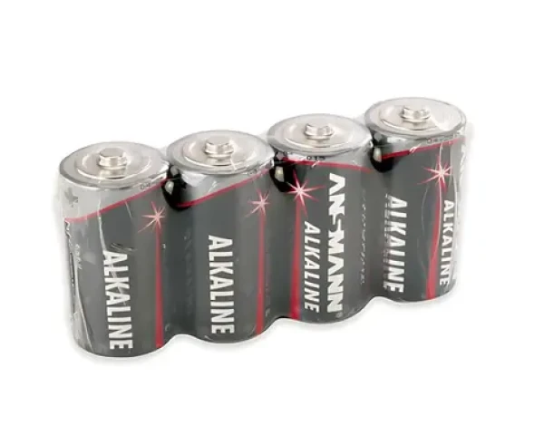 Ansmann Red Alkaline Baby C (LR14) / Alkalická batéria / 1,5 V / 4 ks (5015571)