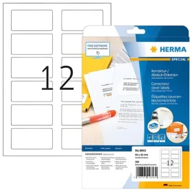 Herma etikety pre QR kódy 80x40 mm biela / Etikety / A4 / 300 ks (9643)