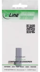 InLine adaptér USB4 USB-C lomený hore/dole šedý / Adaptér / USB4 / Hliník / Max. rozlíšenie 7680×4320 px (35900I)