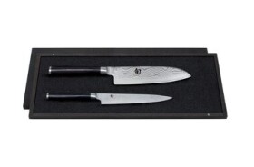 KAI Shun Classic DMS-230 sada 2 nožov / univerzálna 15 cm a Santoku 18 cm (KAI DMS230)