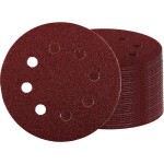 Einhell 492180 brúsny papier pre excentrické brúsky Zrnitosť 80 (Ø x v) 125 mm x 13 cm 100 ks; 492180
