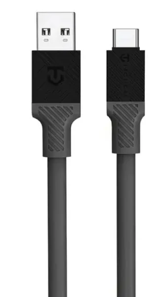 Tactical Fat Man Cable USB-A/USB-C 1m šedá (8596311227899)