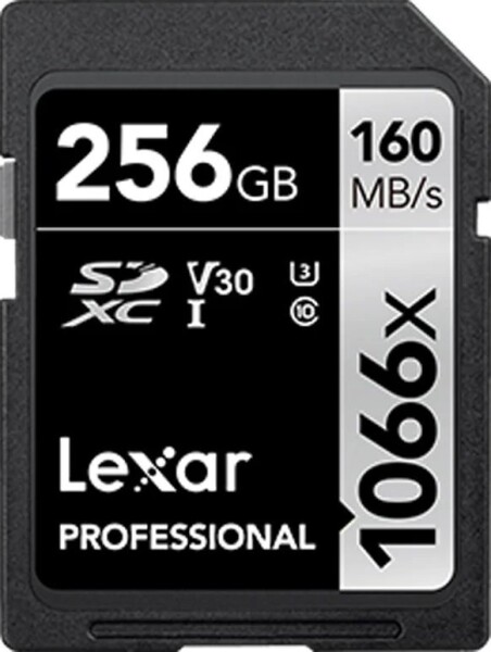 Lexar Professional 1066x SDXC 256 GB Class 10 UHS-I/U3 V30 (LSD1066256G-BNNNG)