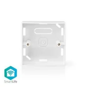 Nedis Back Box biela / Príslušenstvo pre: WIFIWC10WT / WIFIWS10WT / WIFIWS20WT / Pre Povrchovú Montáž (WIFIWB10WT)