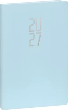NOTIQUE Ponza 2027 svetlo modrý / Týždenný diár / 15 × 21 cm