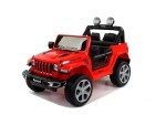 Mamido Mamido Elektrické autíčko SPEED 4x4 červené | 180W | EVA | LED | 2,4 Ghz | ECO koža | 12V7Ah