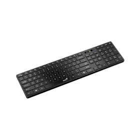 Genius Slimstar 7250BT čierna / Bezdrôtová klávesnica / 2,4 GHz + Bluetooth 5.3 / Copilot / CZ+SK layout (31320004409)