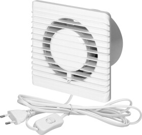 Orno ventilátor łazienkowy 100mm, natynkowy - przewód z Prepínačiem