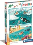 Clementoni PUZZLE Život pri mori