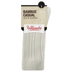 Zimné bambusové ponožky BAMBUS beige - BELLINDA 35-38