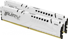 Kingston DDR5 Fury Beast White 32GB 2x16GB 6000MHz CL40 DIMM On-Die ECC XMP 1.35V KF560C40BWK2-32