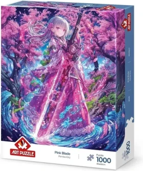 ART PUZZLE Puzzle Ružový meč