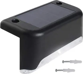 Maclean MCE319 solárne schodiskové svietidlo / LED / IP44 / 4000K / senzor súmraku (MCE319)