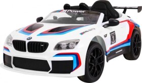 Ramiz Elektrické autíčko BMW M6 GT3 nelakovaná 12V biela