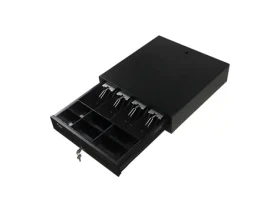Equip Pokladničná zásuvka čierna / Pokladničná zásuvka / RJ11 / manuálna / 4+8 priehradok (351010)