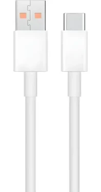 Techonic kábel USB-A - USB-C 1 m biely / Dátový kábel / USB-C (5903396133022)