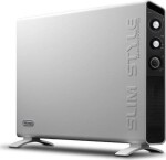 DeLonghi Slim Style HCX 3220, standing convector (white / black)